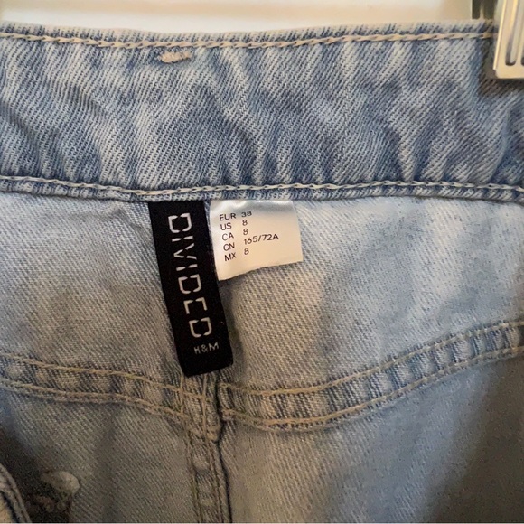 Pale Blue 💙 high waisted denim skirt- Divided - Picture 7 of 13